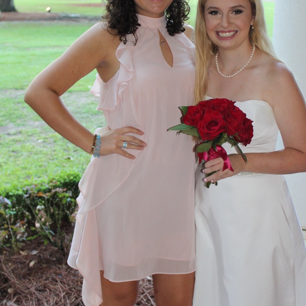BCBG pink dress
